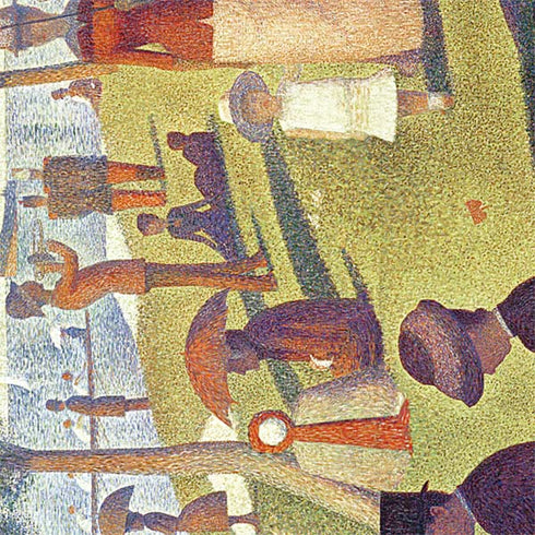 Georges Seurat Sunday Afternoon on the Island of La Grande Jatte Nintendo 2DS XL (2017) Skin